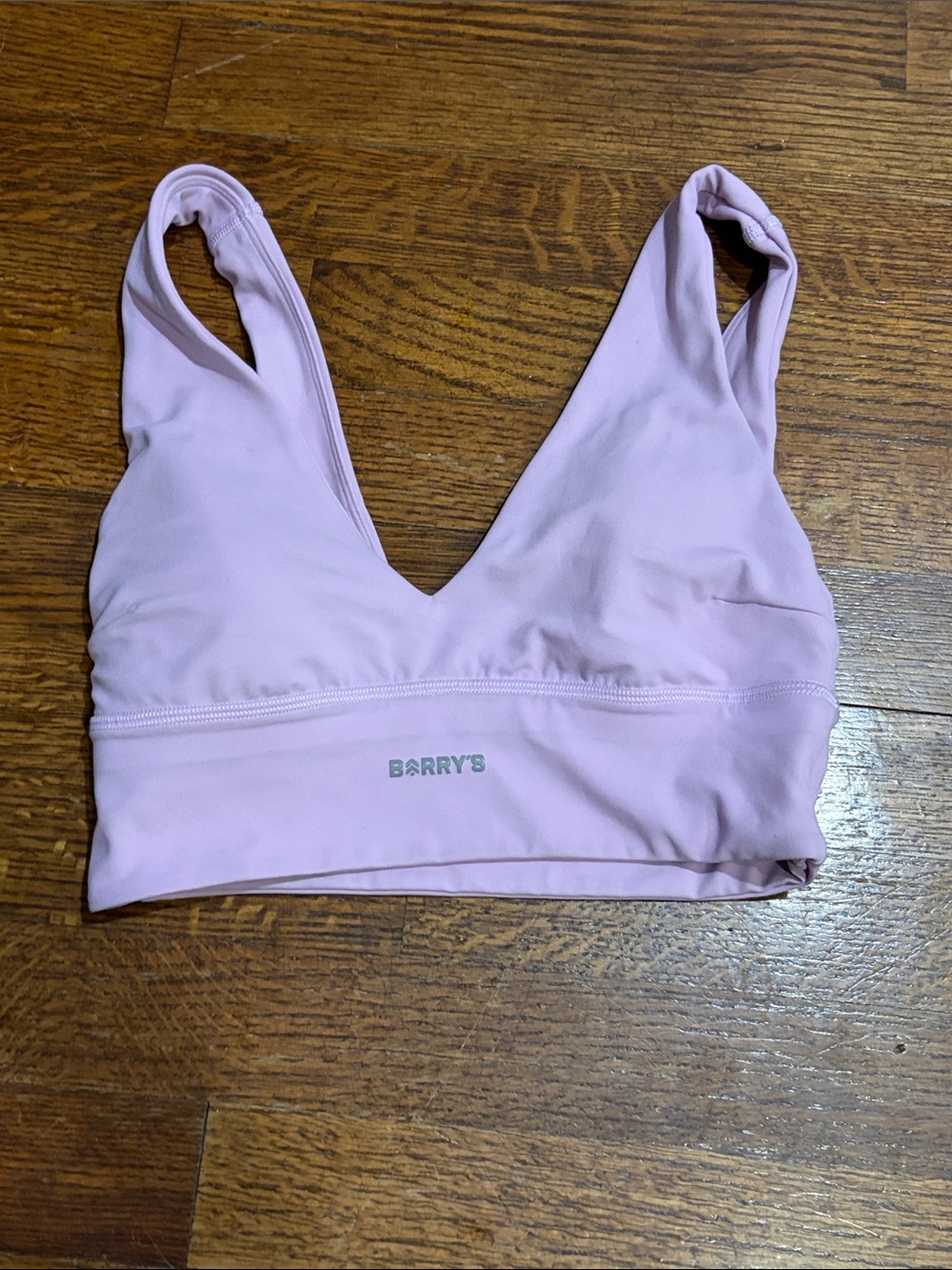 Lulu Lemon x Barry’s Lilac V-Neck Sports Bra